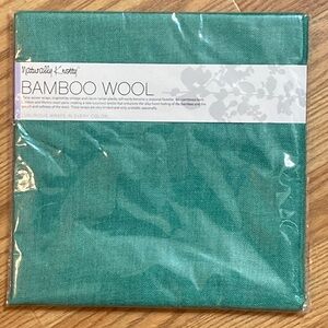 Naturally Knotty Wrap Scarf Fringed Wool and Viscose from Bamboo NWT